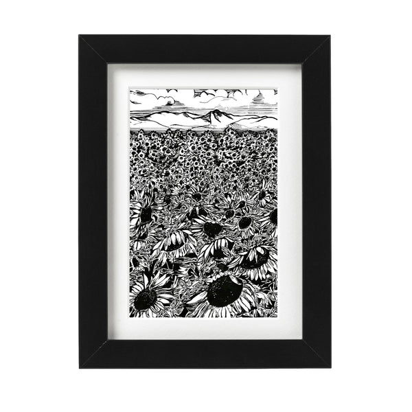 Field of Sunflowers Art Print