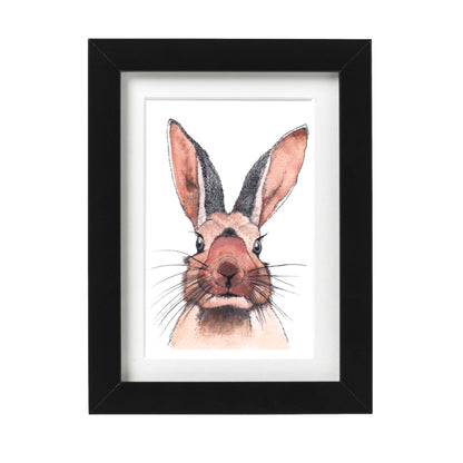Wild Rabbit Wall Art Print