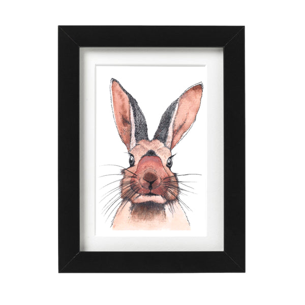 Wild Rabbit Wall Art Print