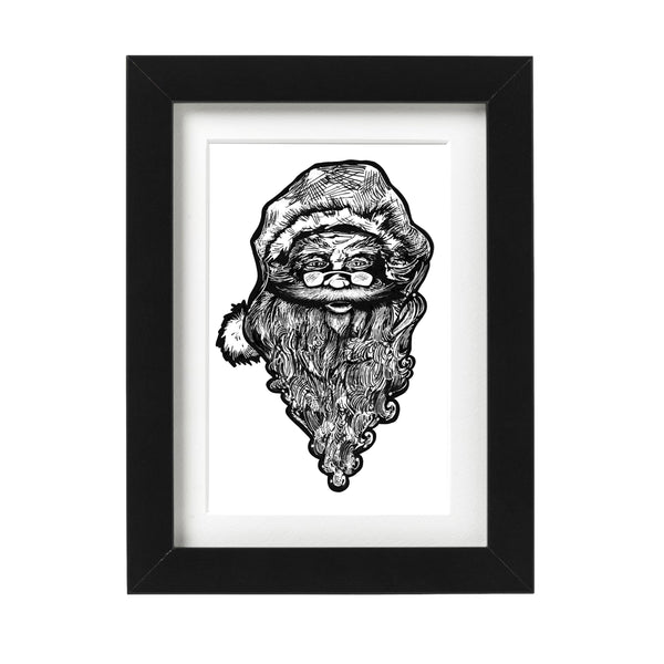 Santa Art Print