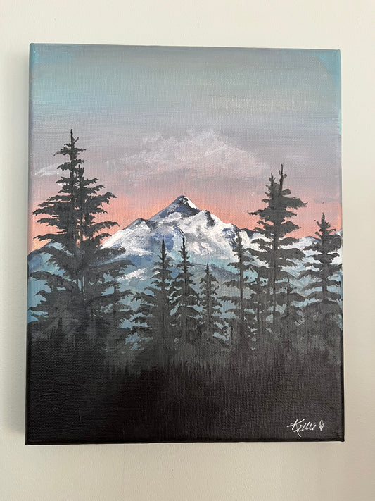 MOUNTAINS ORIGINAL PAINTING