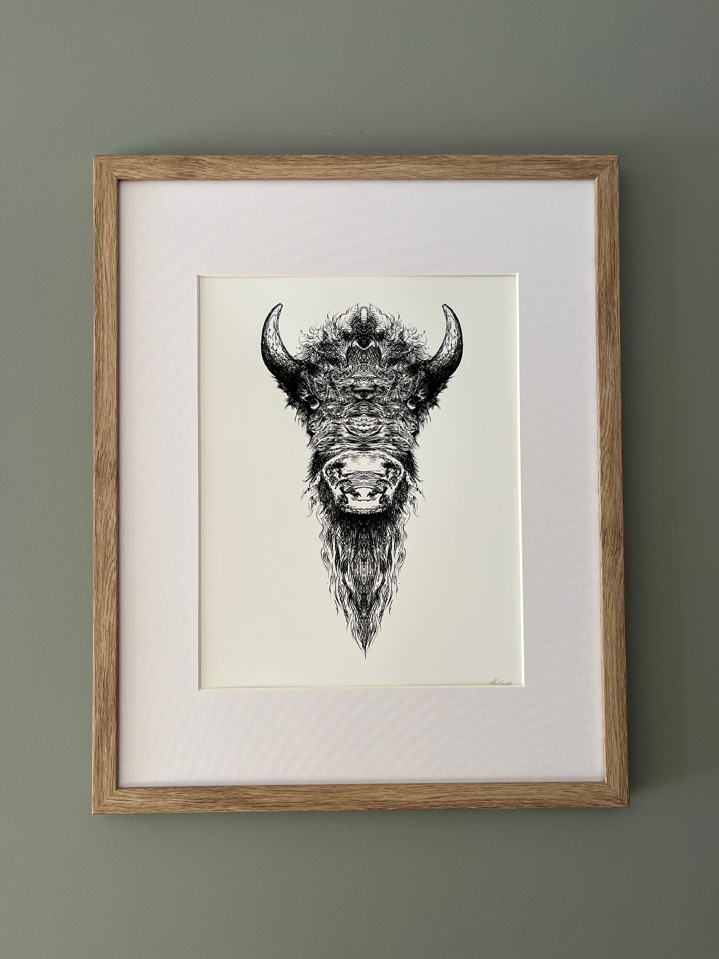 Buffalo Art Print