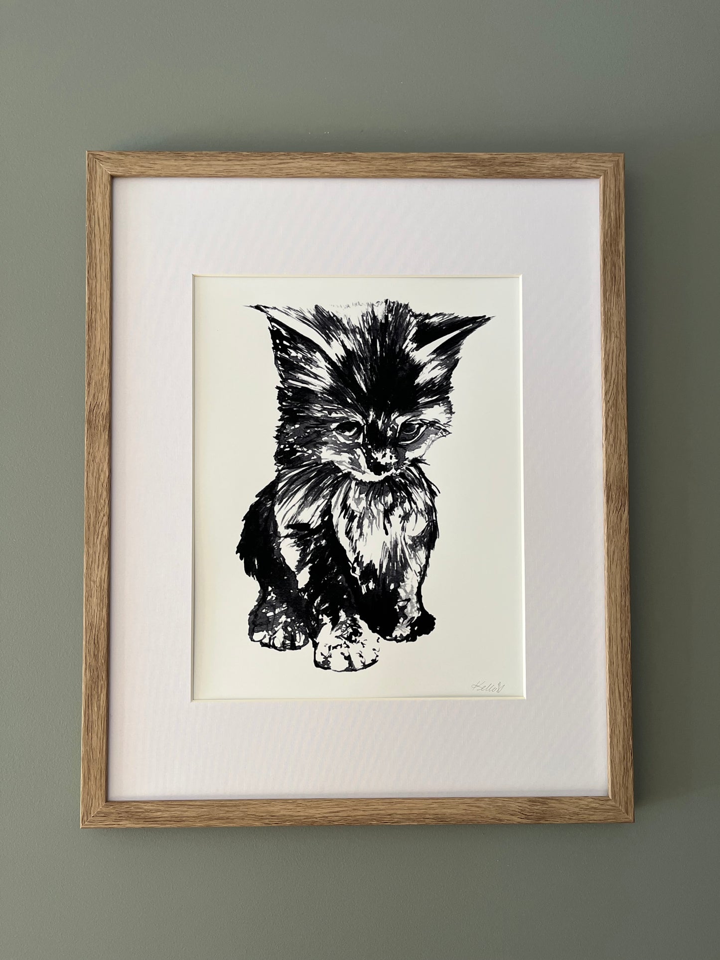 Kitten Art Print