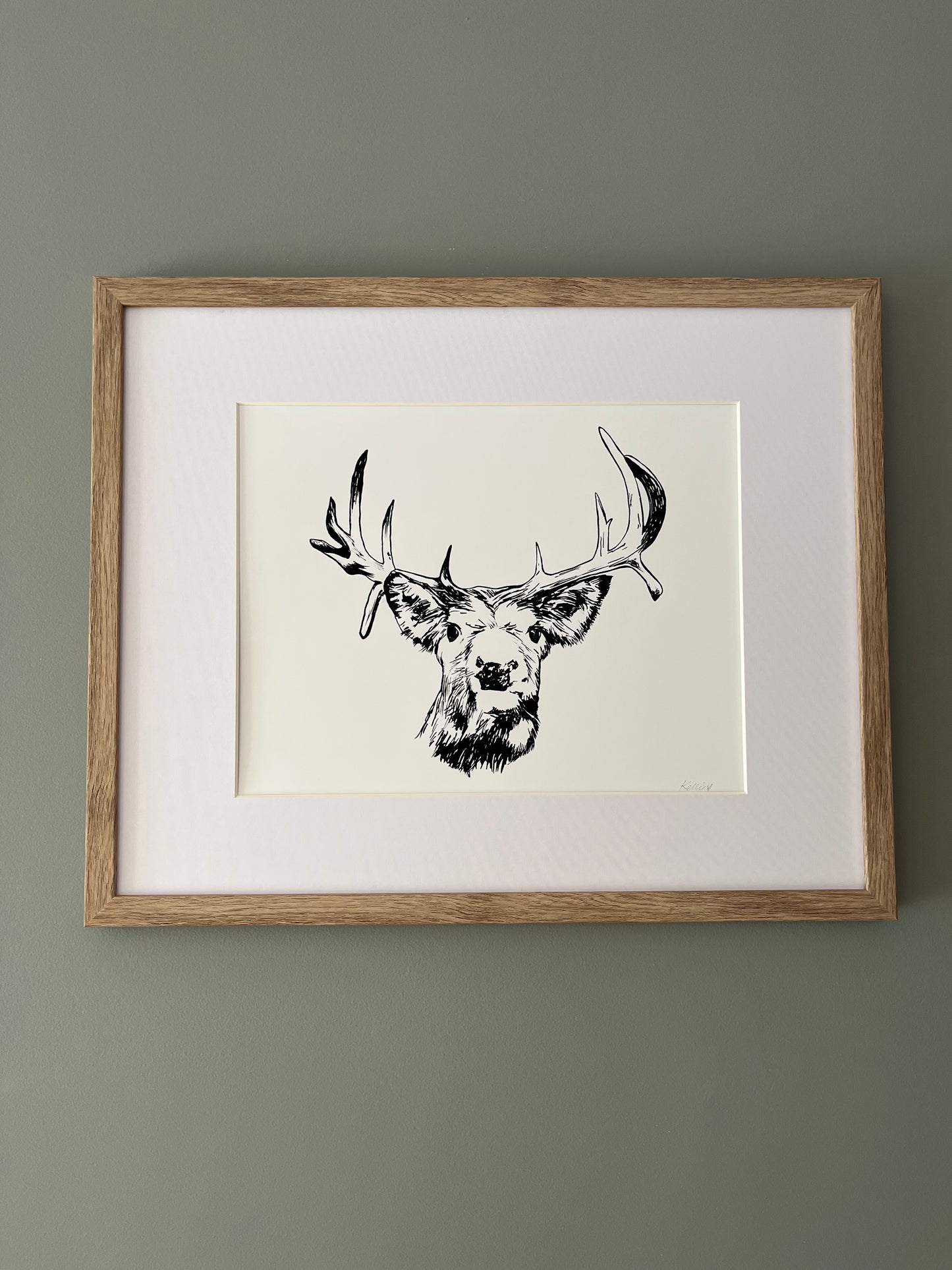 Buck Art Print