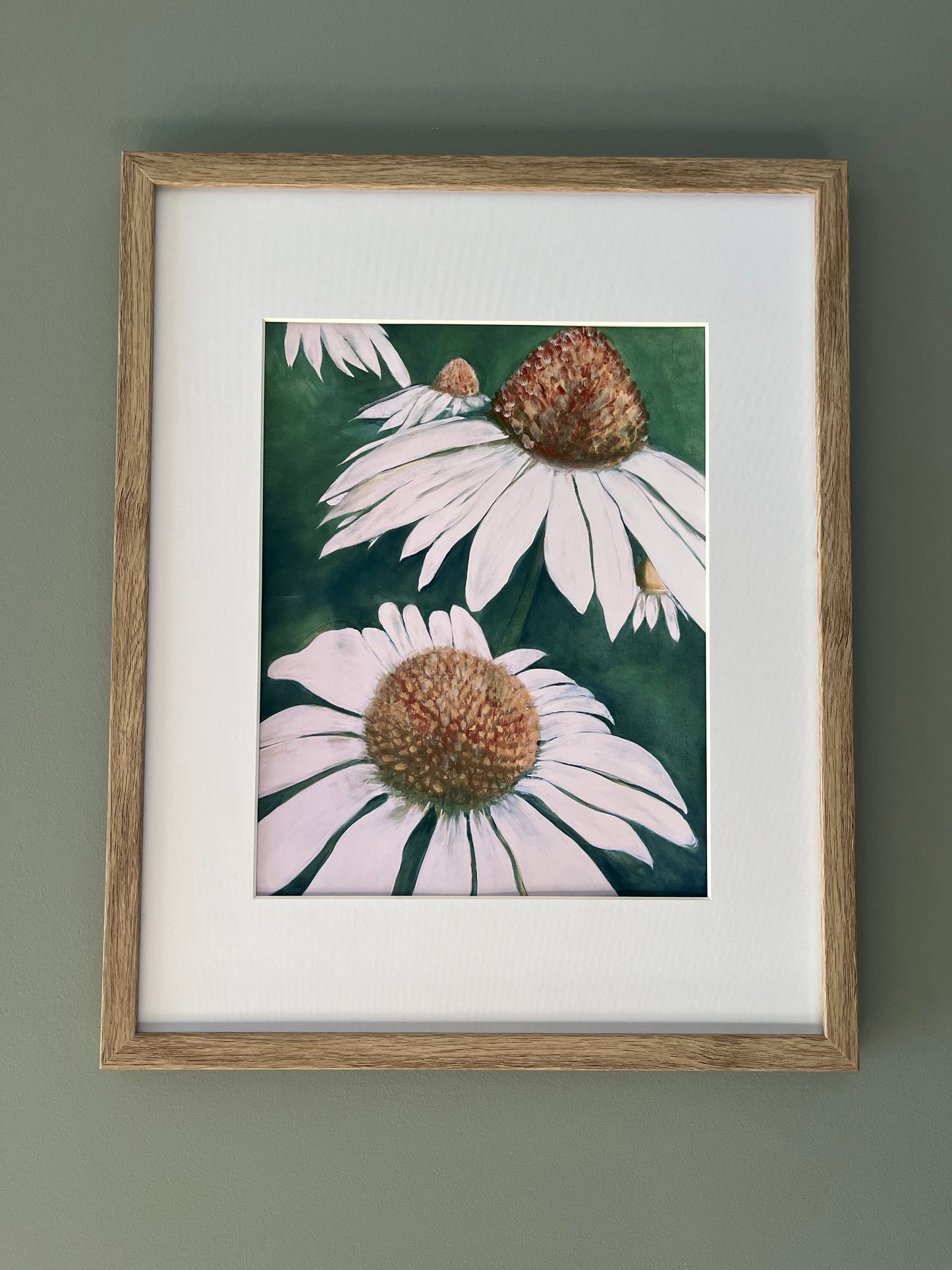 Cone Flowers Art Print