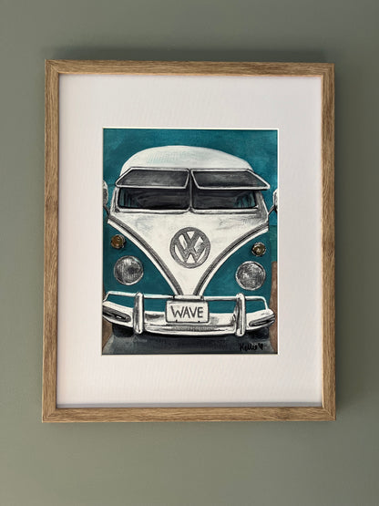 Volkswagon Art Print