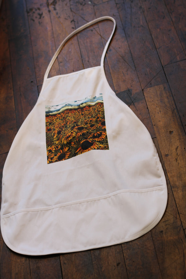 Sunflower Field Apron