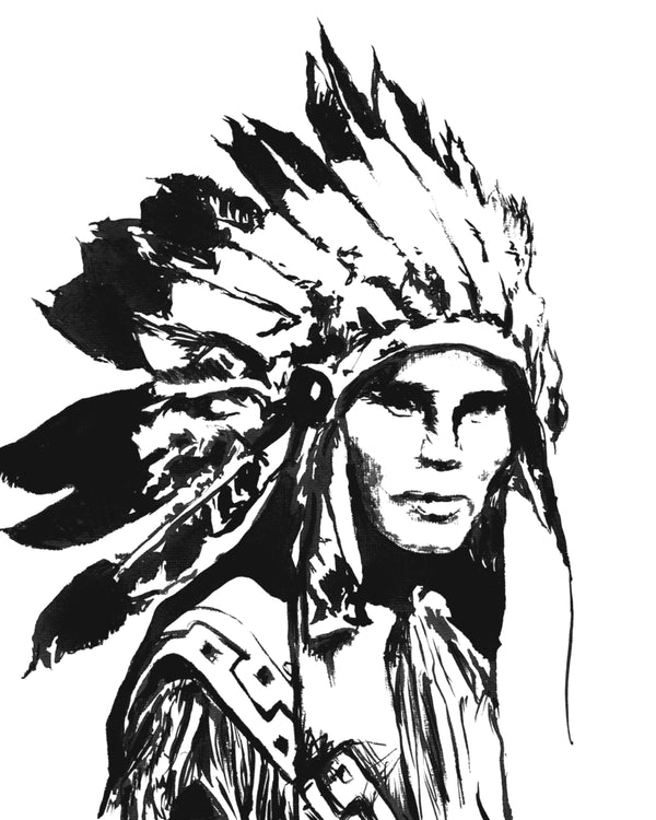 Native American Print