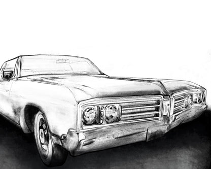 Antique Car Art Print