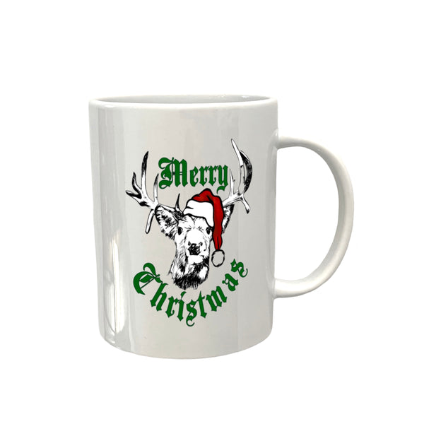 MERRY CHRISTMAS DEER MUG