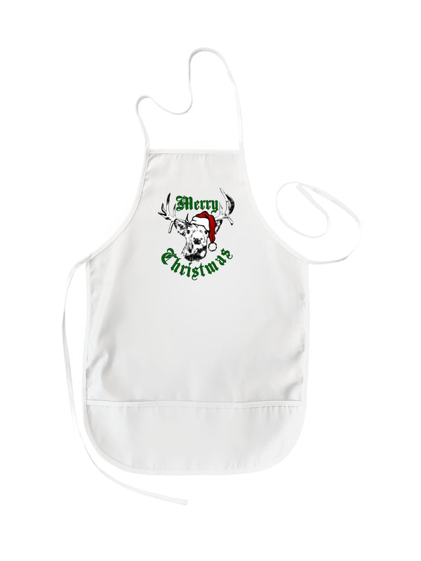 MERRY CHRISTMAS DEER KITCHEN APRON